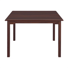 38" Straight Leg Table
